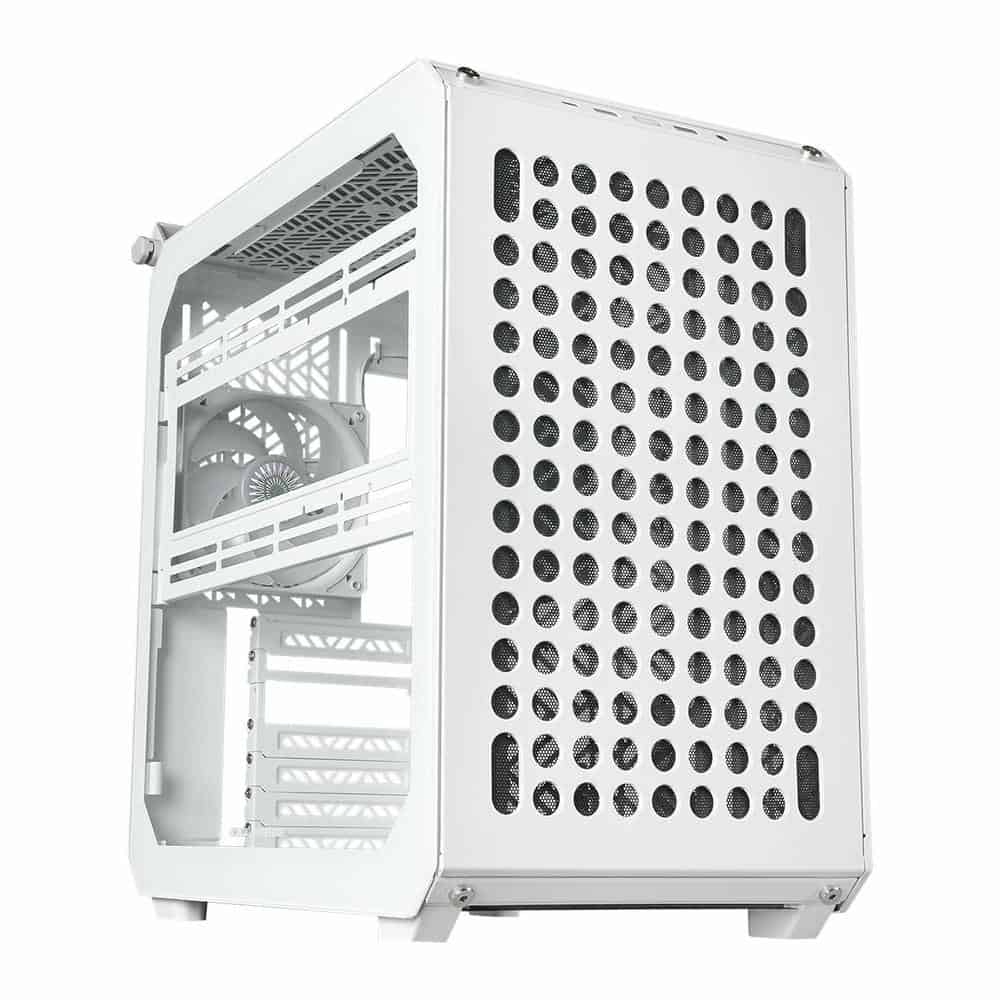 Cooler Master Qube 500 Flatpack White Tempered Glass Mid-Tower ATX Case